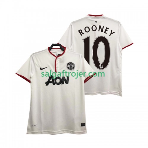 Manchester United Rooney 10 2013 2014 Fodboldtrøjer Retro 3. sæt Kort ærmer Manchester United Rooney 10 2013 2014 Fodboldtrøjer Retro 3. sæt Kort ærmer